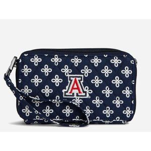 NWT Vera Bradley Collegiate RFID All in One Crossbody Bag - Arizona